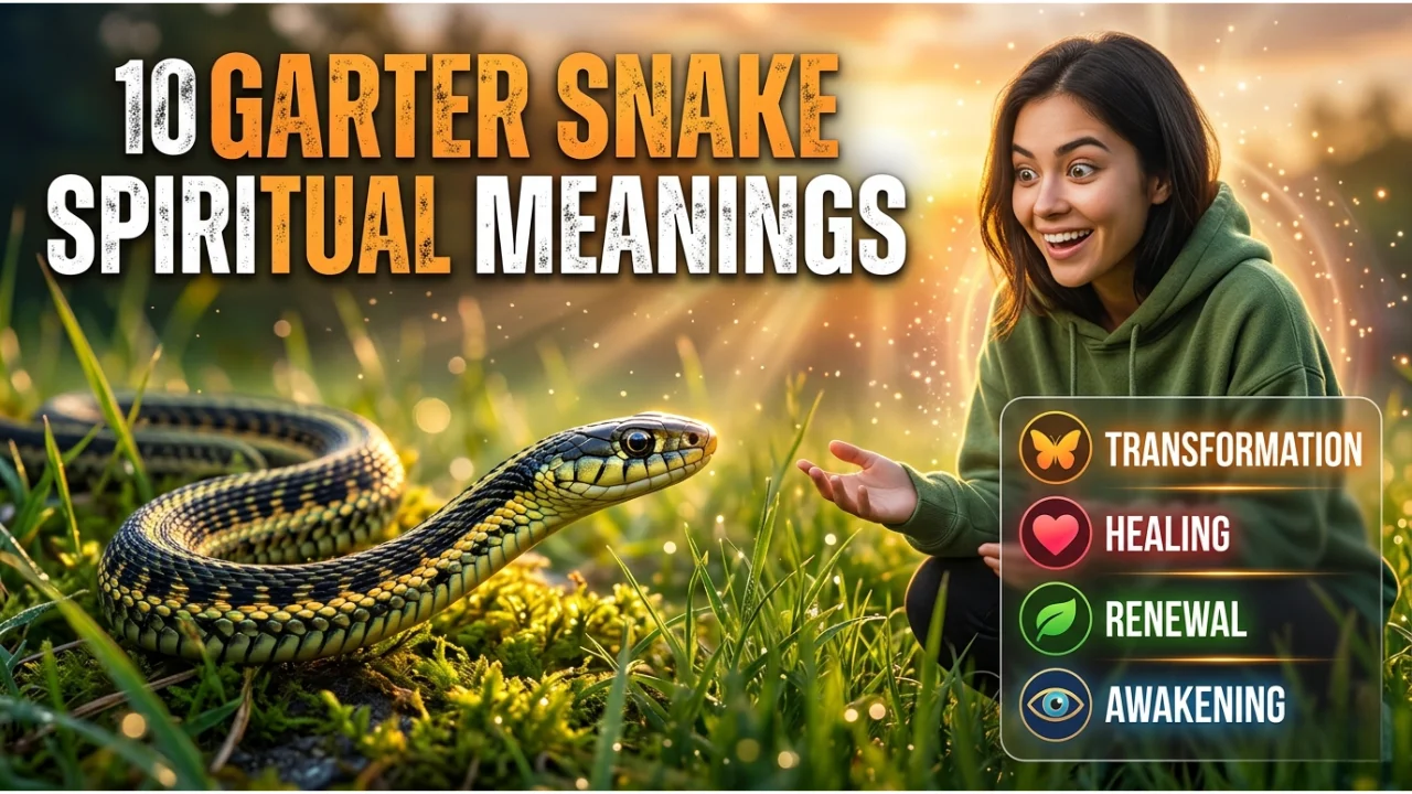 10 Garter Snake Spiritual Meanings: Transformational Journey