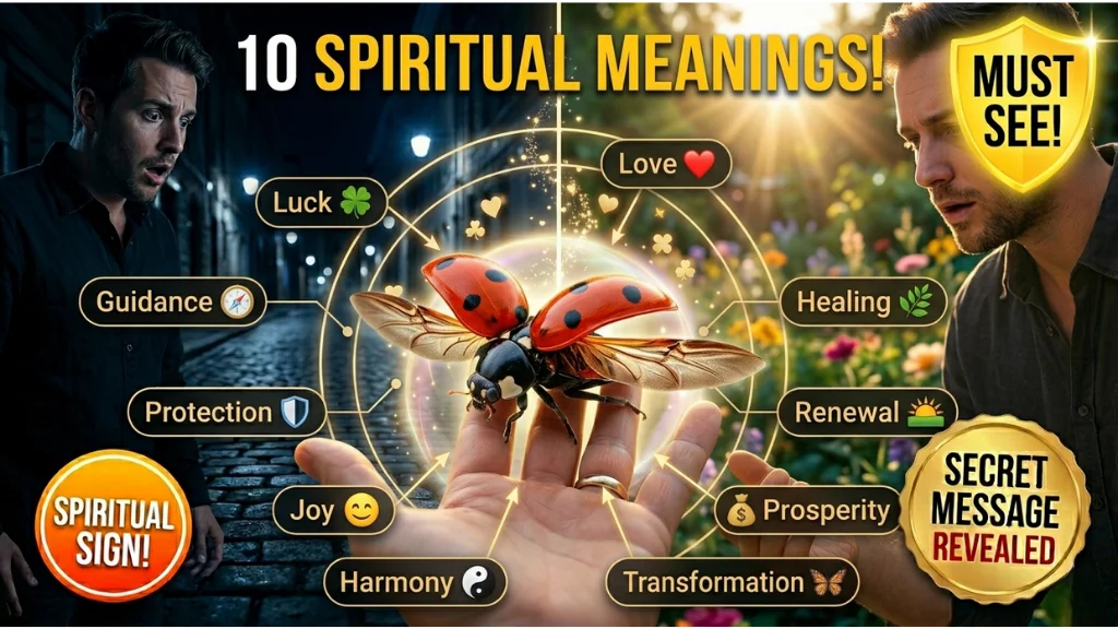 10 Ladybug Spiritual Meanings Explained