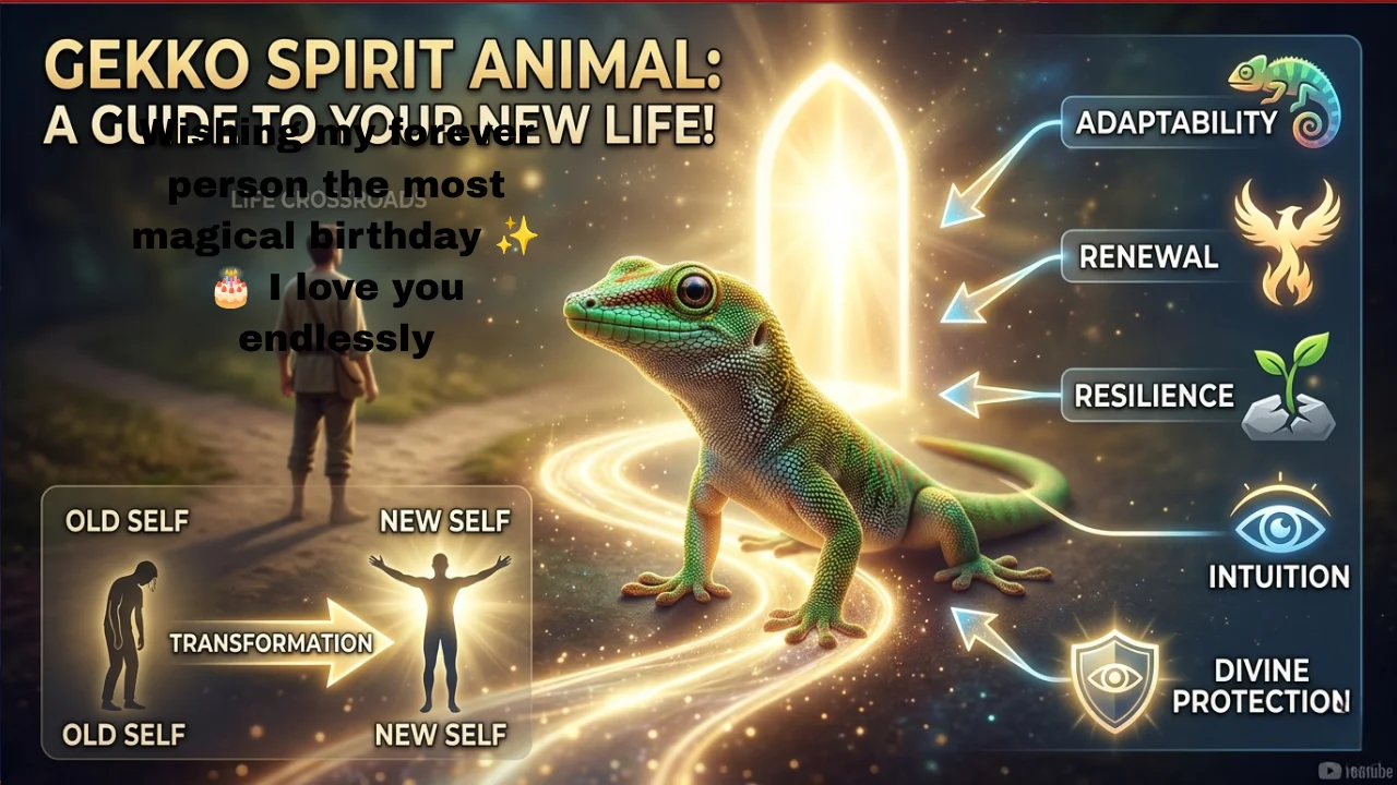 Gecko as Your Spirit Animal and Power Symbol