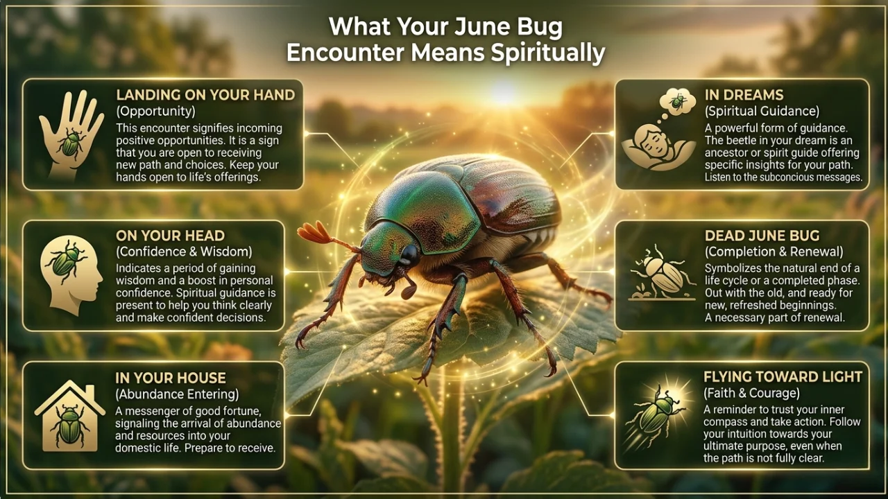 June Bug as Spirit Animal, Totem Animal & Power Animal