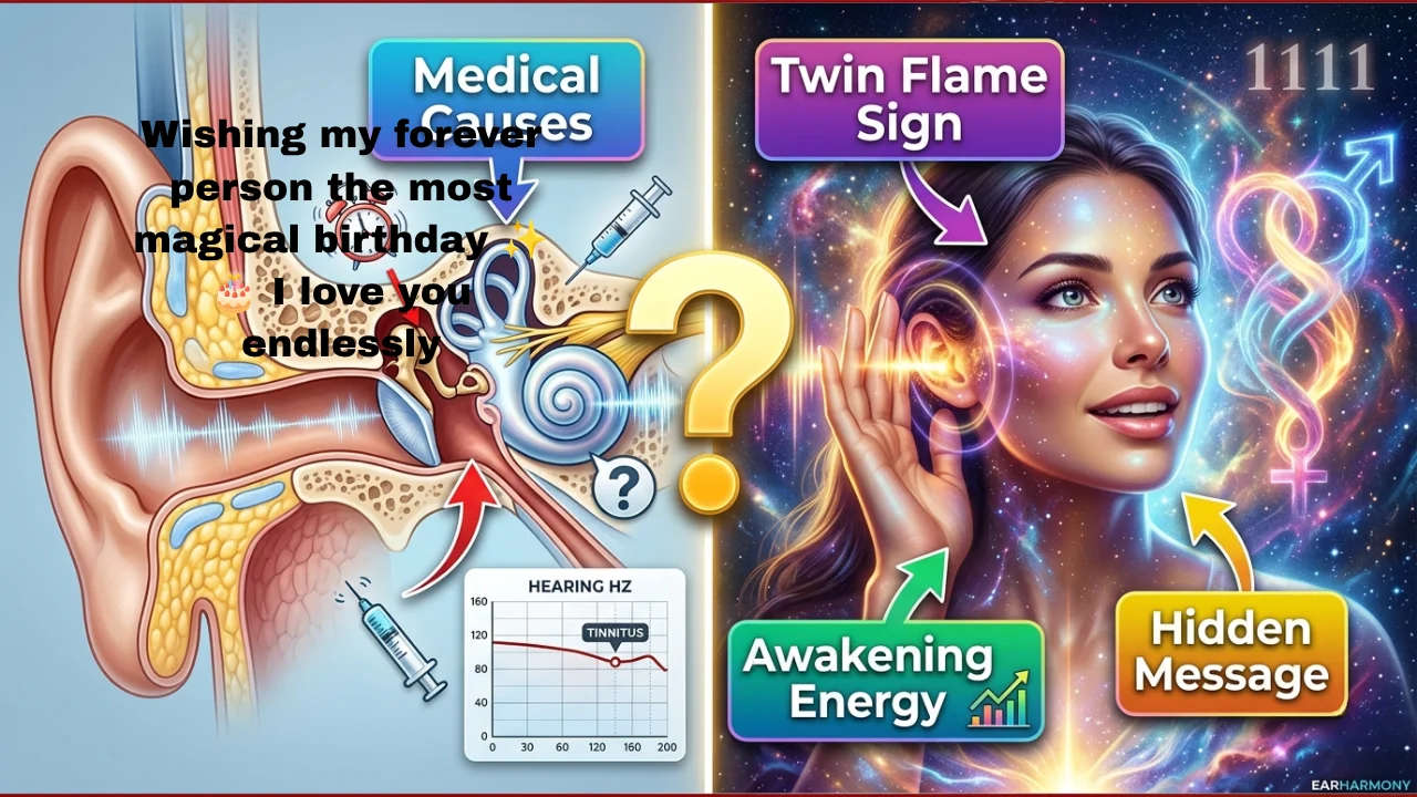Left Ear Ringing Frequencies and Their Twin Flame Meanings