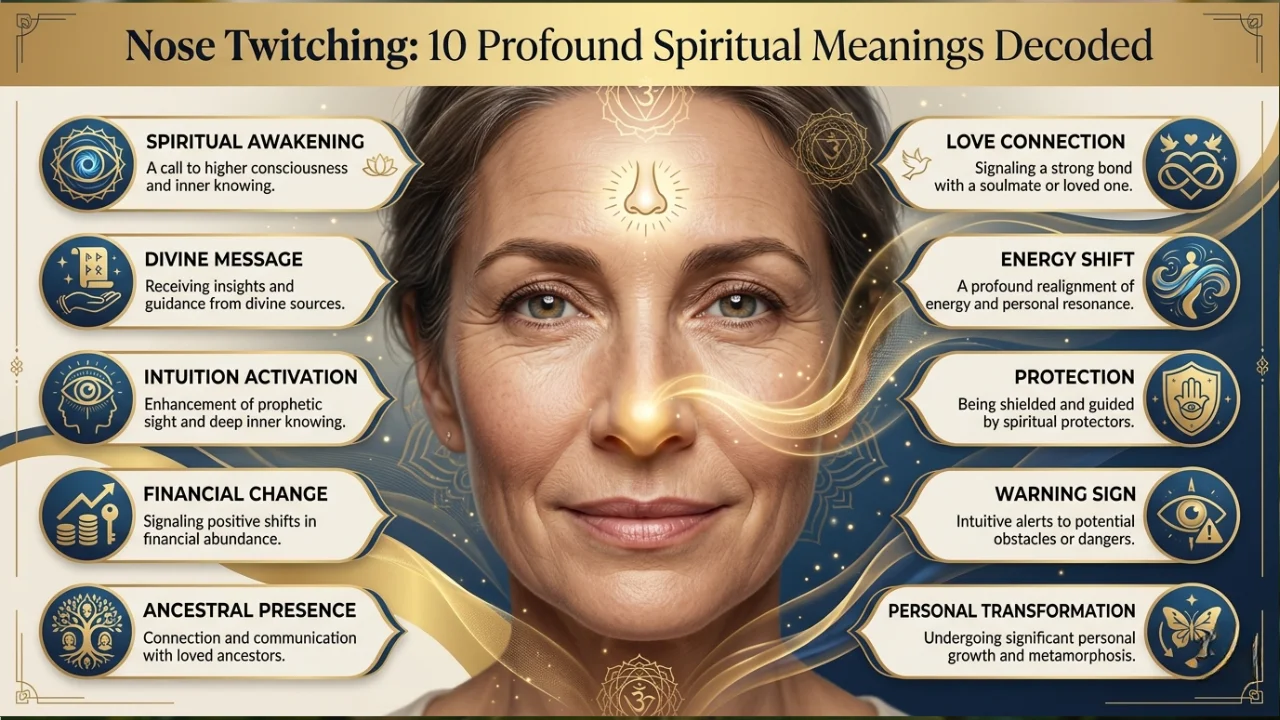 Nose Twitching: 10 Profound Spiritual Meanings Decoded