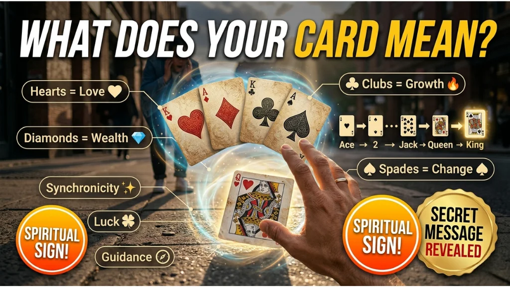 Playing Cards Spiritual Meaning by Suit, Number and Face Card