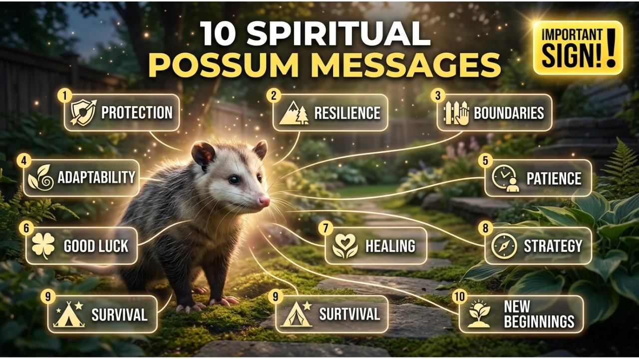 Possum Dreams, Baby Possums, and Repeated Sightings