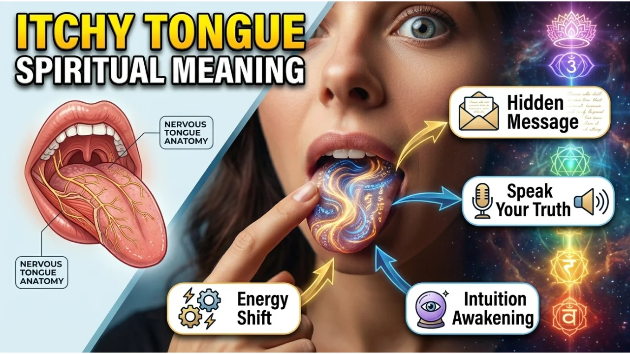 The Itchy Tongue Mystery: Spiritual & Health Signs 2026