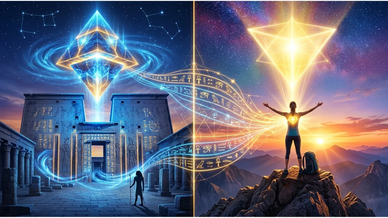 The Upside Down Pyramid in Modern Spiritual Practice