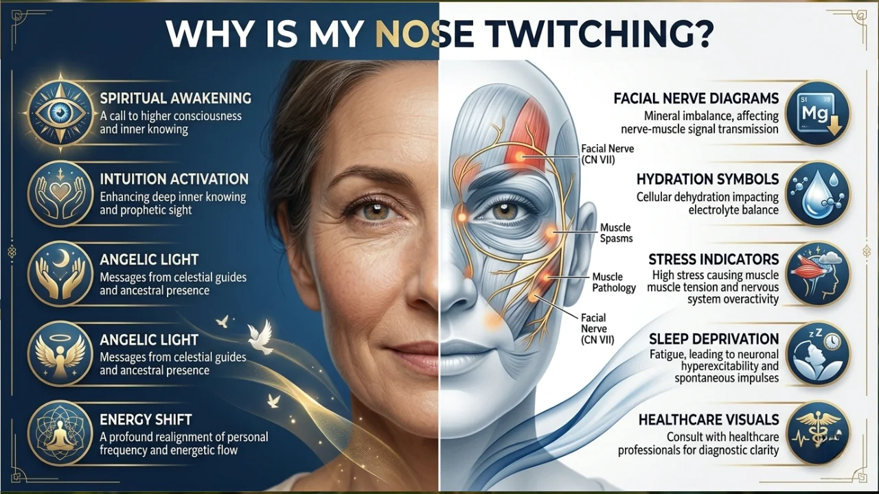 What Deficiency Causes Nose Twitching Nose Twitching by Location — Spiritual & Physical Breakdown