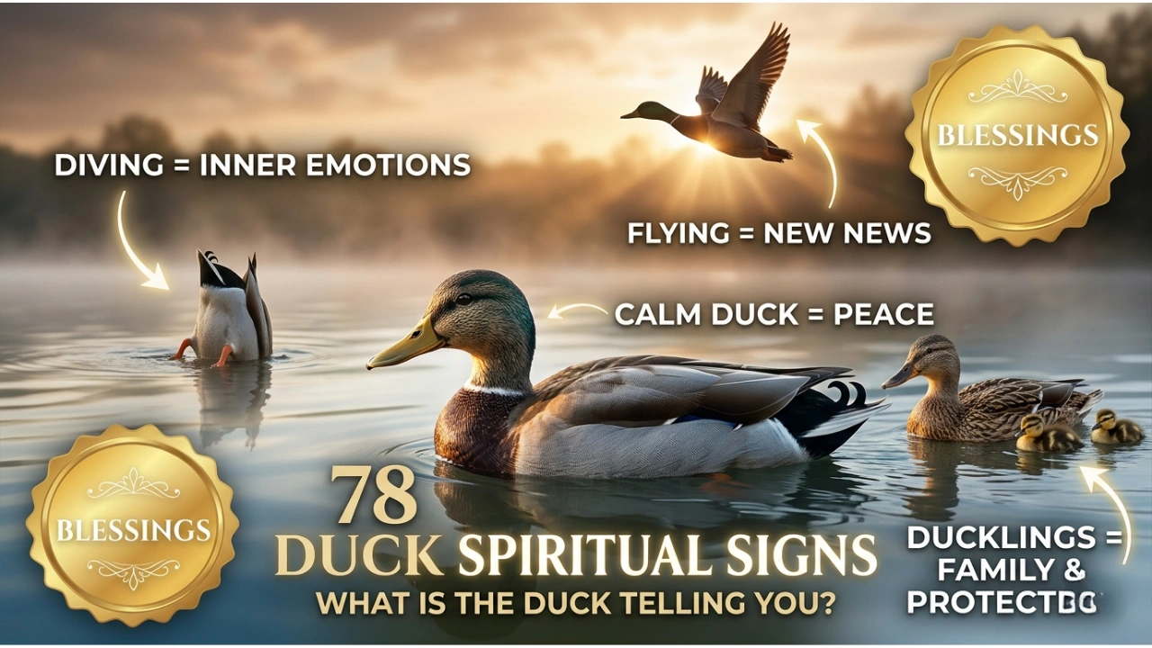 78 Duck Spiritual Meaning Signs & Symbolism Explained