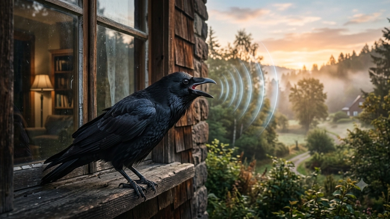 Crow Cawing Spiritual Meaning: 50 Powerful Signs & Hidden Messages