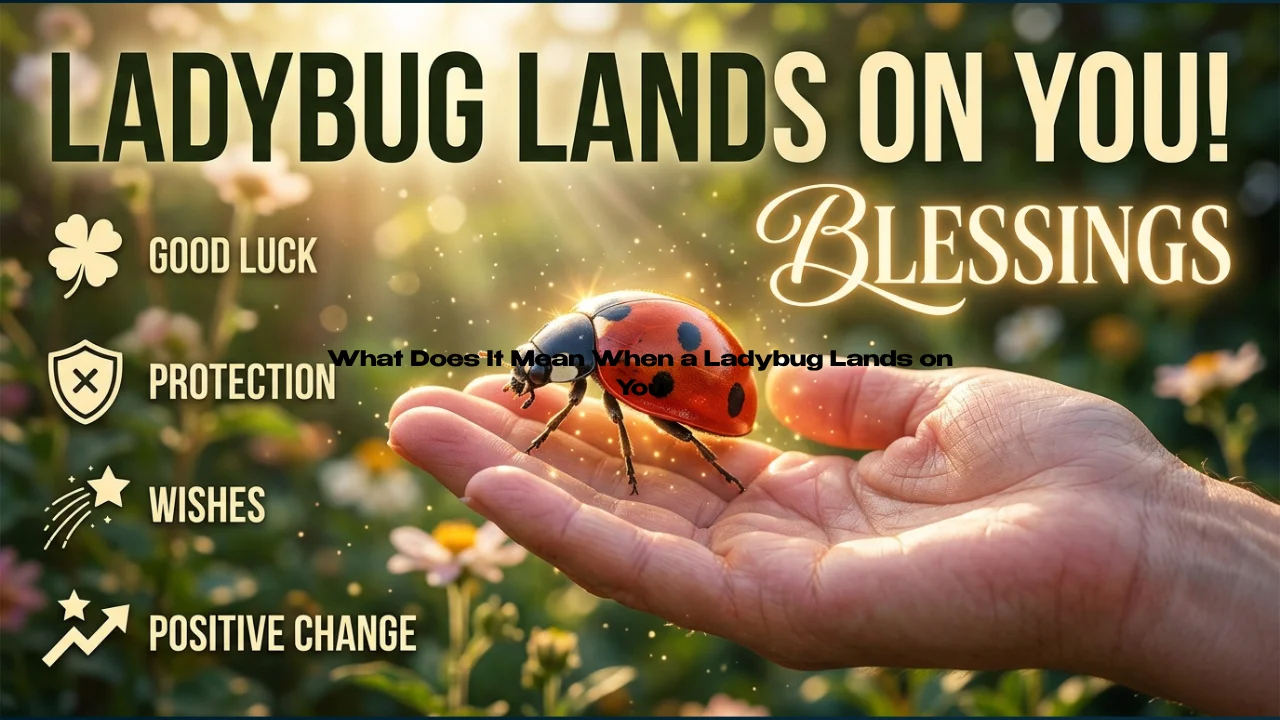What Does It Mean When a Ladybug Lands on You? Spiritual Meaning & Symbolism
