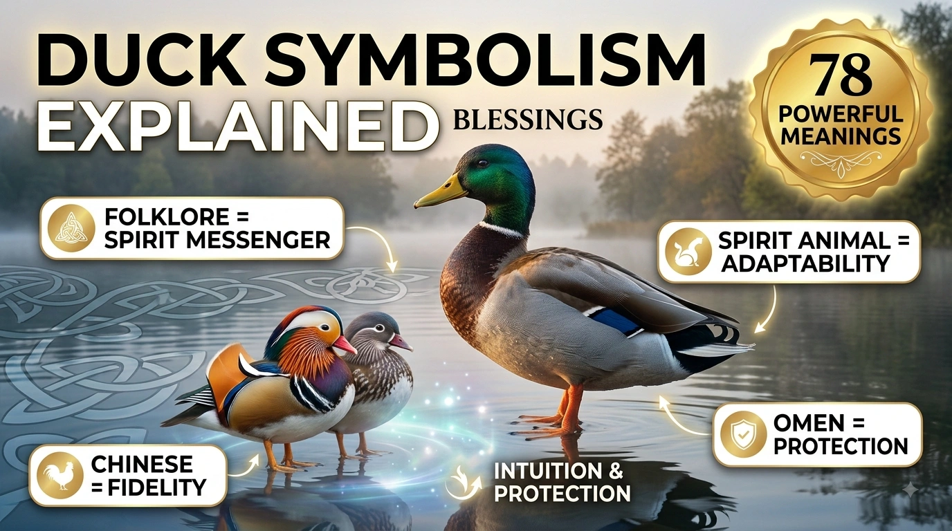 Duck Spiritual Meaning: 78 Powerful Signs, Symbolism & Hidden Messages