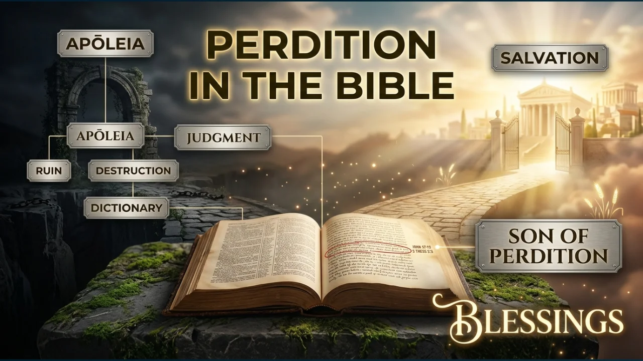 Perdition Meaning: Definition, Biblical Meaning & Spiritual Significance