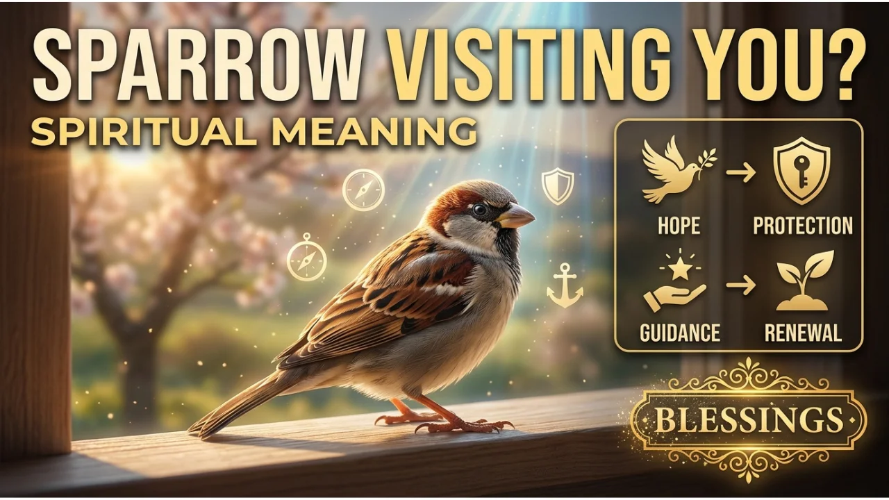Sparrow Visiting You Spiritual Meaning: 60 Powerful Signs & Hidden Messages