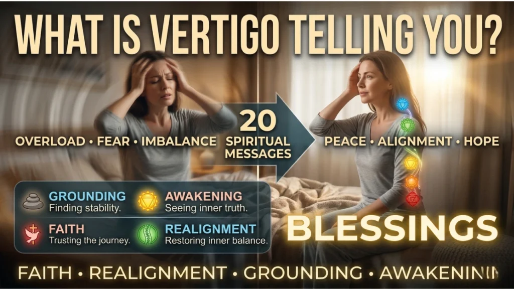 20 Spiritual Meanings of Vertigo & What They're Telling You